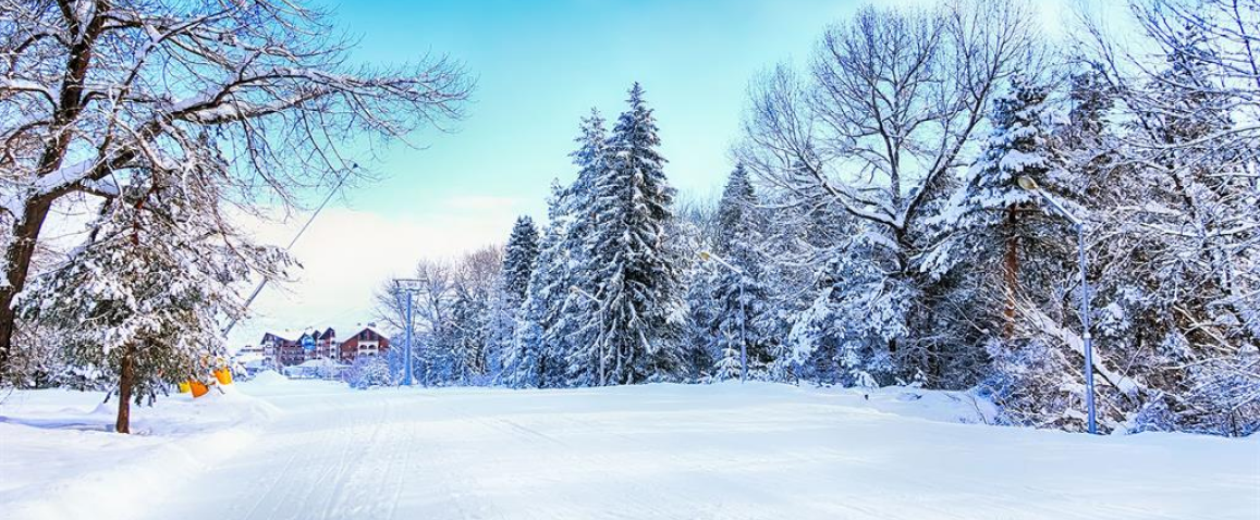 Narty Bansko Bułgaria Anex Tour, zimowy krajobraz