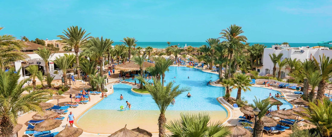 Hotel Fiesta Beach Djerba 4*, Djerba Tunezja, hotel dla rodzin i aktywnych