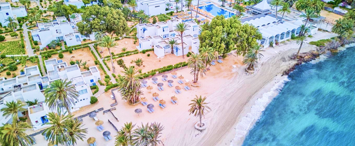 Hotel Hari Club, Djerba, ekonomiczny hotel z piękną rajską plażą, Tunezja