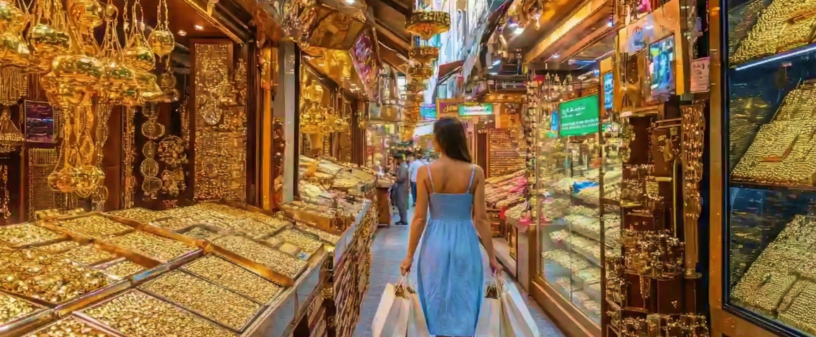 golden souk w Dubaju, ferie z Anex Tour