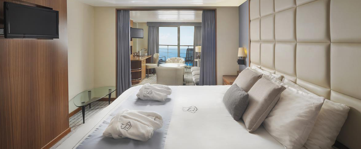 kabina na statku Blue Saphire - rejsy Selectum Blu Cruises