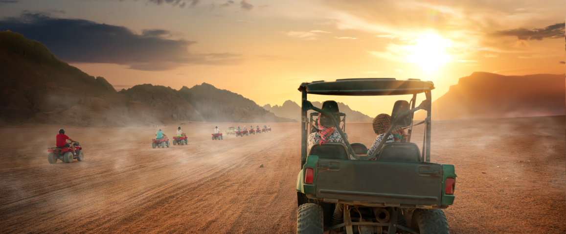 Pustynne Safari, quady i jeep w Sharm el Sheik